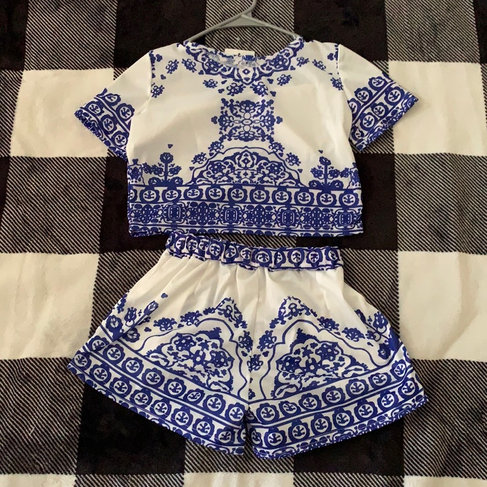 Shirt and short set